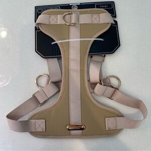 London Fog Pet Collection Step-In No-Pull Tan Dog Harness
